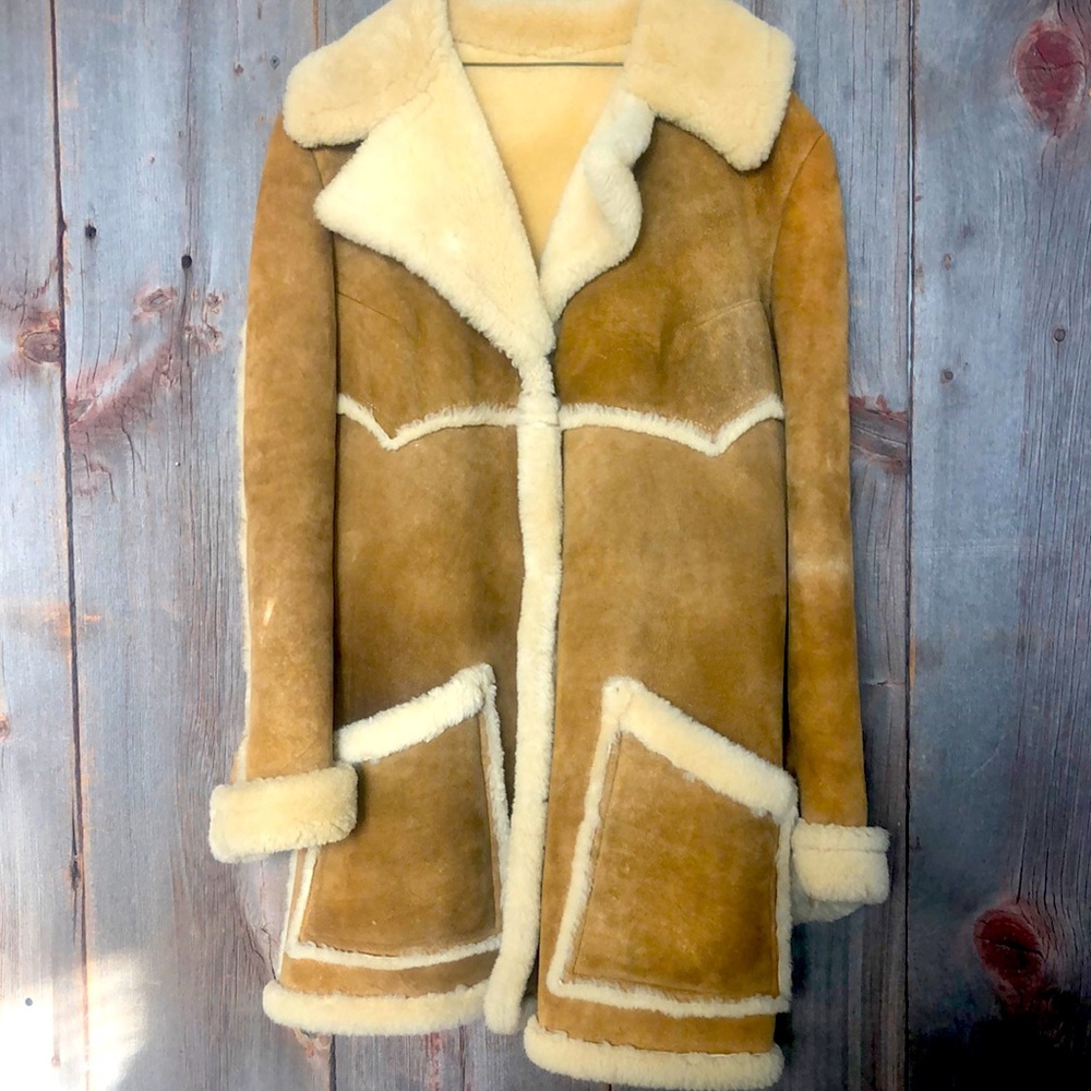 H bar C Vintage Sherpa Coat